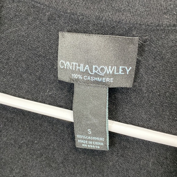 Cynthia Rawley cashmere sweater cardigan - Picture 2 of 6